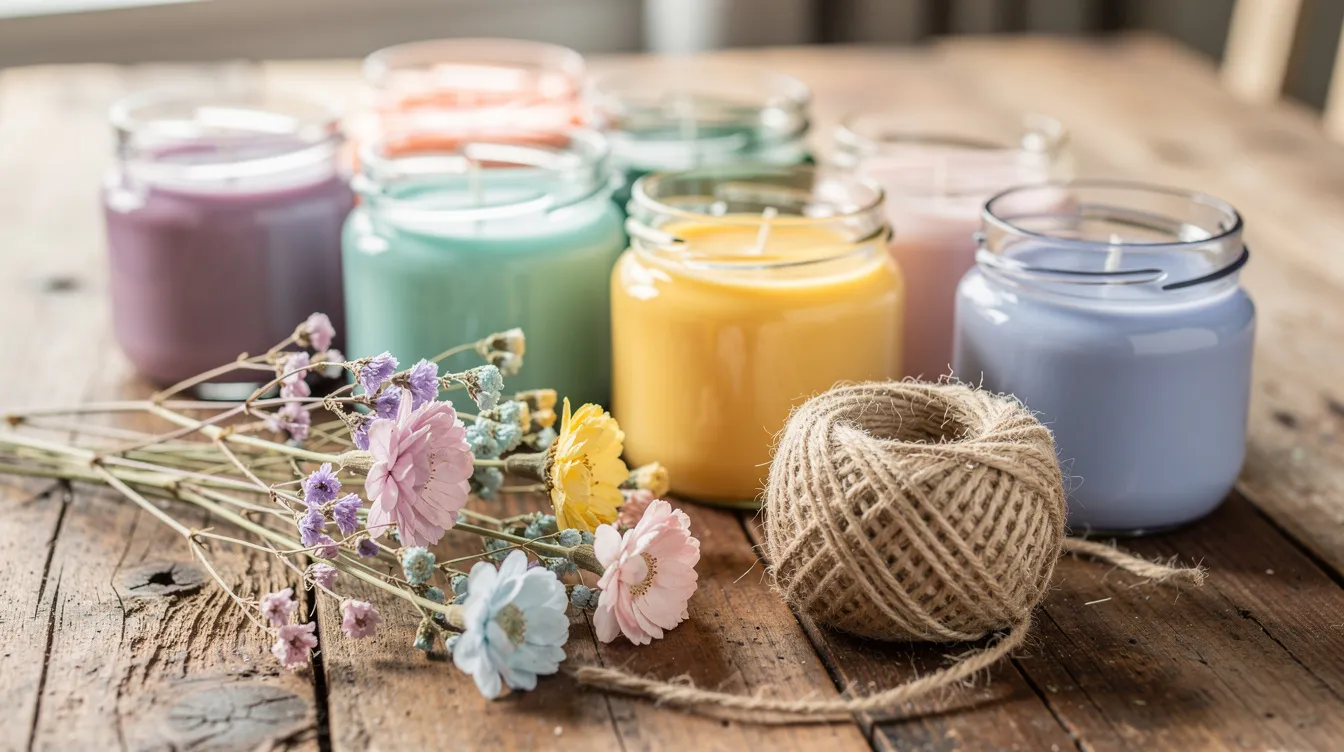 Prezent handmade na Dzień Nauczyciela: świeca sojowa i mydełka z dedykacją