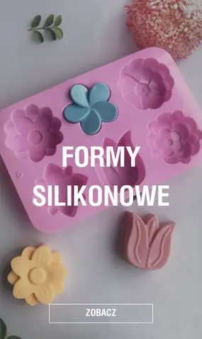 formy silikonowe do mydła i świec