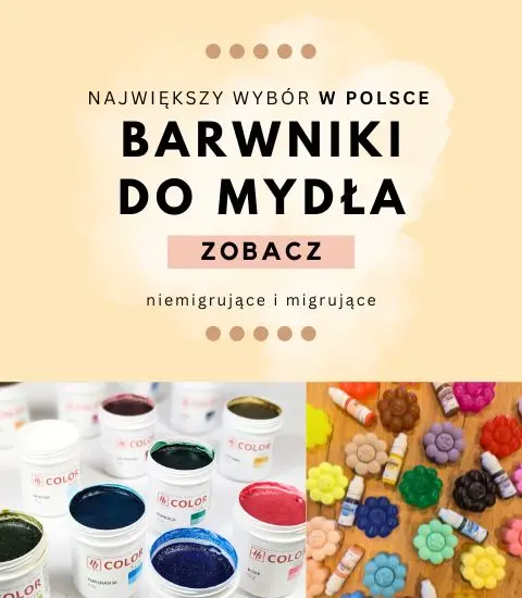 Barwniki do mydła