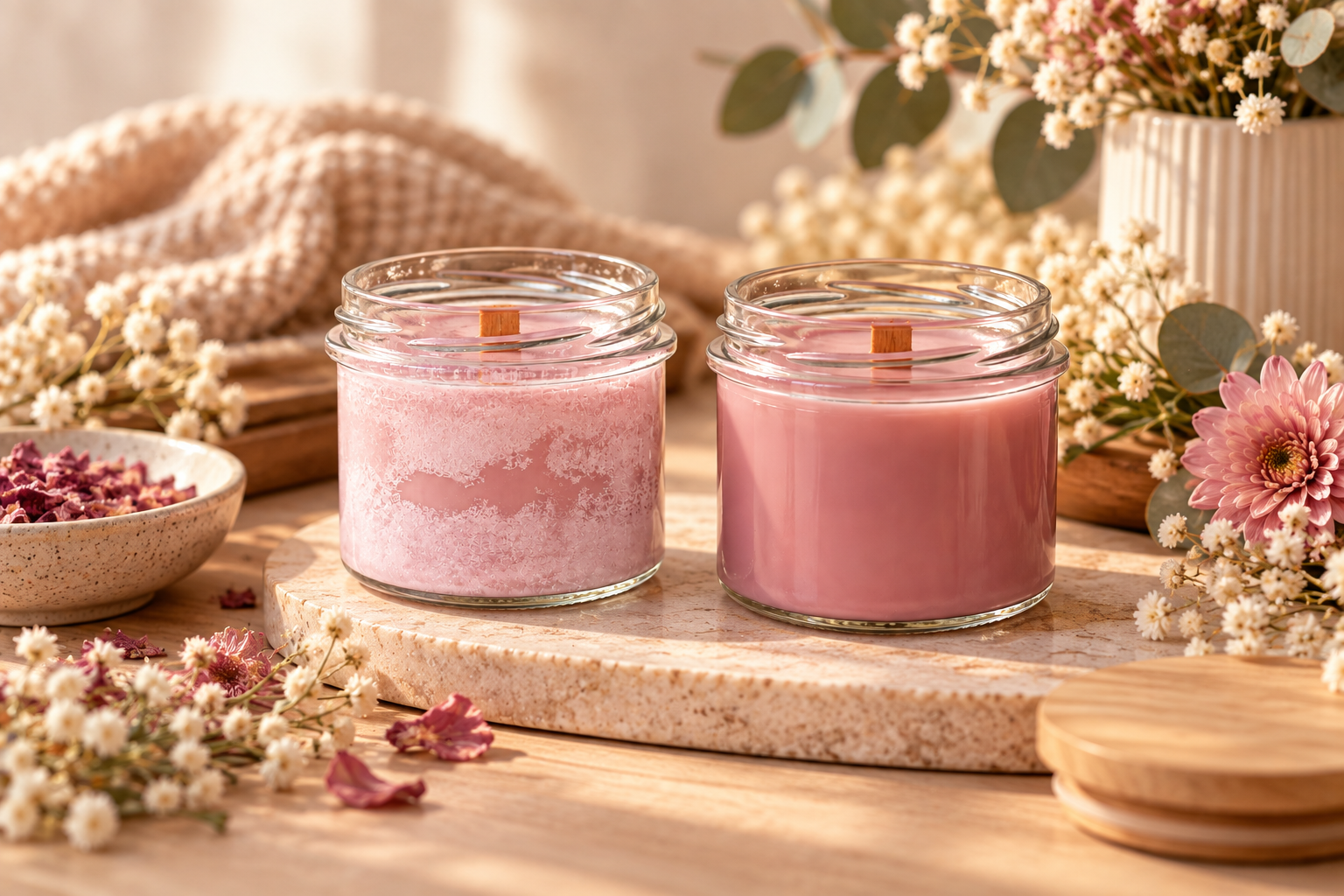 Frosting w świecach: co to jest i jak go ograniczyć?