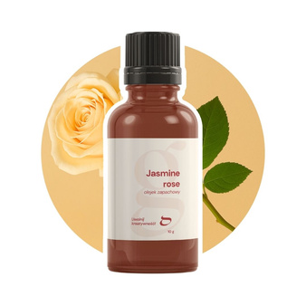 Olejek zapachowy róża jasminowa JASMINE ROSE do świec i mydła 