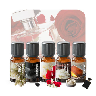 Zestaw olejków zapachowych PERFUMOWANY do świec mydła i kul kąpielowych 5x10g