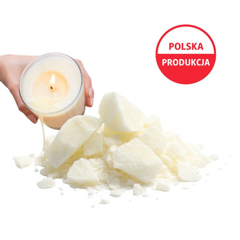 Naturalny POLSKI WOSK sojowy do produkcji świec do masażu Original ABI 268 - 1 kg