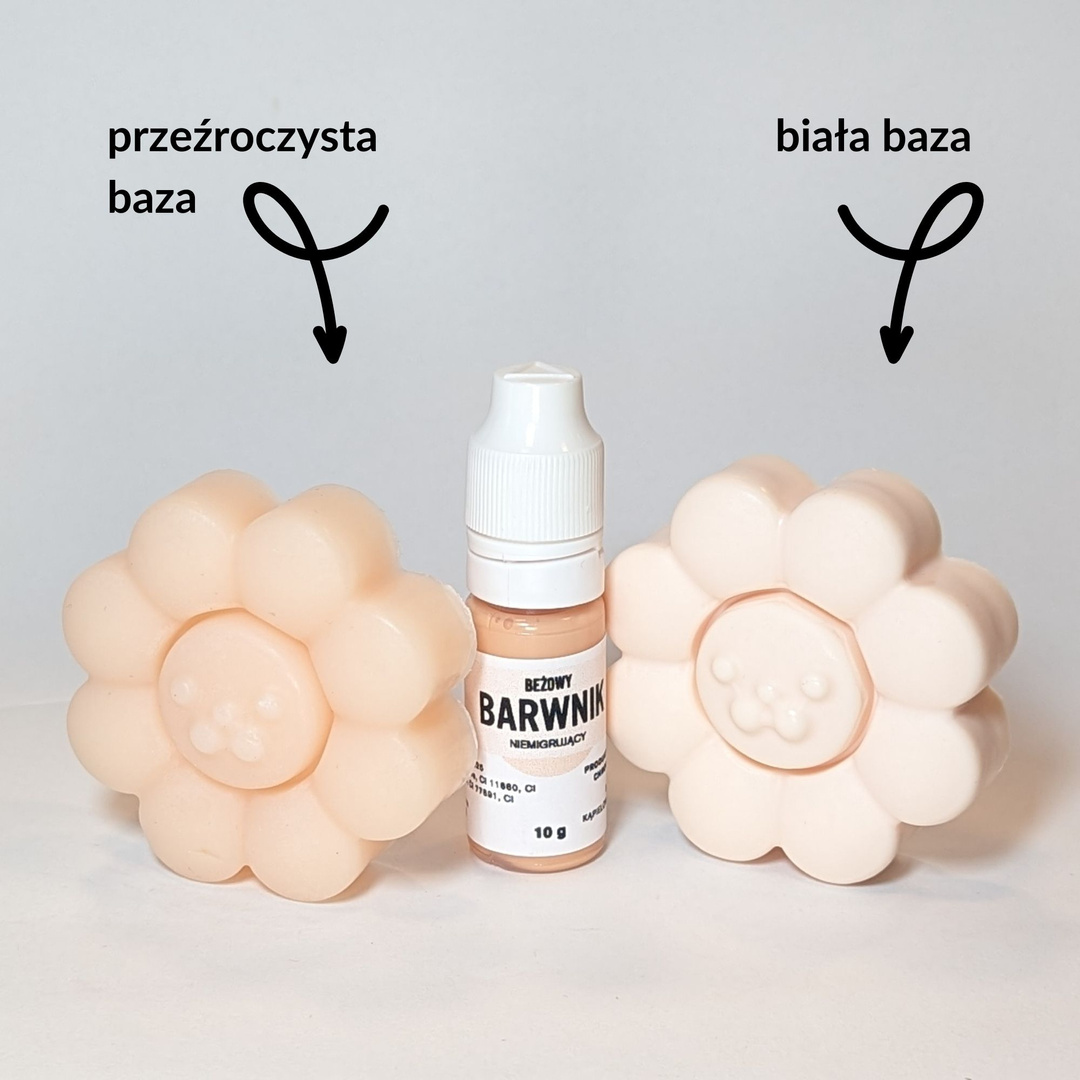 Barwnik do bazy mydlanej niemigrujący beżowy, cielisty 100g