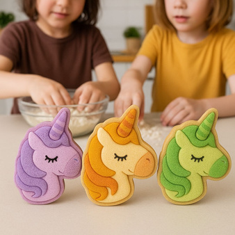 PRASA forma do robienia kul kąpielowych - JEDNOROŻEC do kąpieli dla dzieci kreatywny prezent DIY