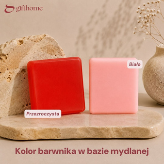 Barwnik do bazy mydlanej niemigrujący czerwony 100g