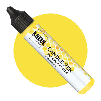 Pisak do świec Kreul ŻÓŁTY malowanie wosku świec mydła