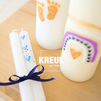 Pisaki farby do świec mydła Kreul zestaw 6 kolorów Hello Baby