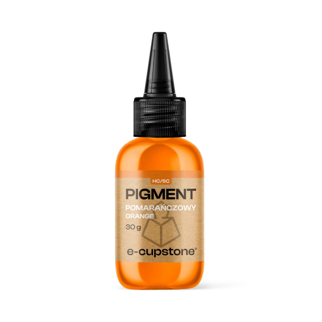 Barwnik w płynie do gipsu polimerowego POMARAŃCZOWY pigment 30ml