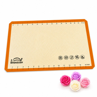 Mata silikonowa podkładka do formowania kwiatów z mydła wosku DIY 42x29,5cm wzmacniana