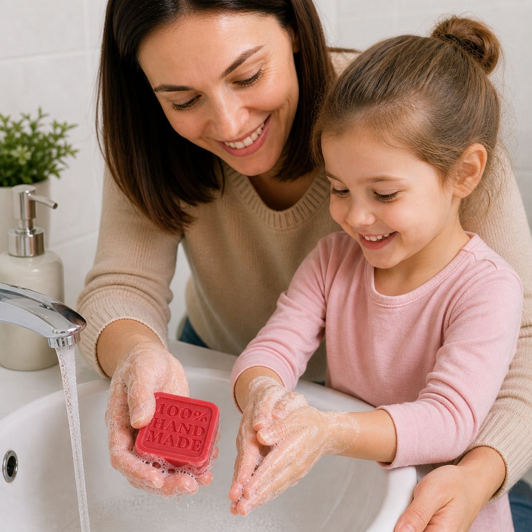Zestaw do robienia mydełek DIY 500 g prezent na Dzień Ojca od dziecka