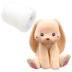 Forma silikonowa do świec zając XXL króliczek królik 3d GH-FS108 wielkanocny