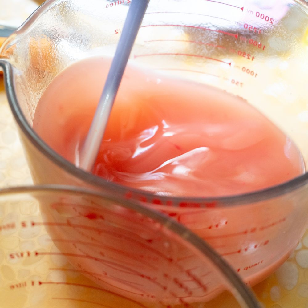 Dzbanek do topienia bazy mydlanej wosku PYREX 1l