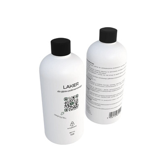 Lakier do gipsu polimerowego z efektem półmatu 500ml