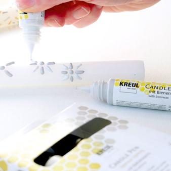 Pisak do świec Kreul SREBRNY malowanie wosku świec mydła