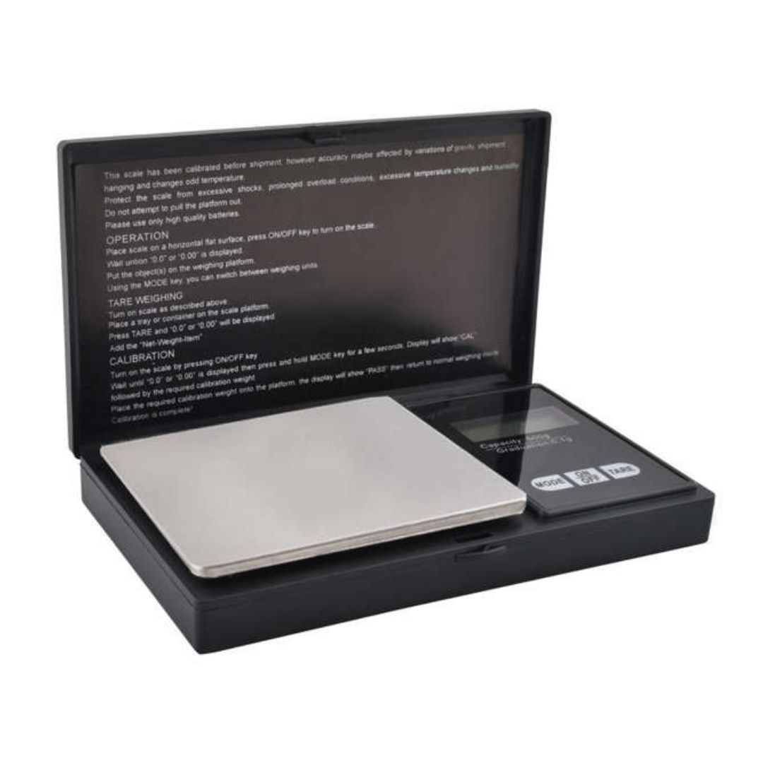 Elektroniczna waga kieszonkowa 500g/0,1g czarna