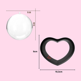 Zestaw NA WALENTYNKI do robienia musujących kul do kąpieli na romantyczny prezent 35w1 DIY