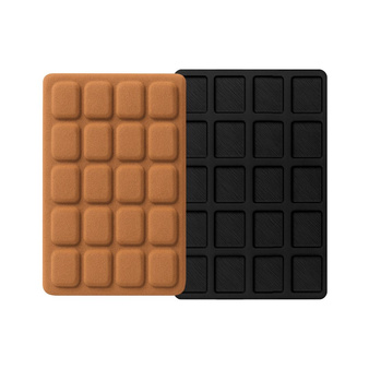 PRASA ręczna forma do robienia kul kąpielowych - TABLICZKA CZEKOLADY DIY do kąpieli