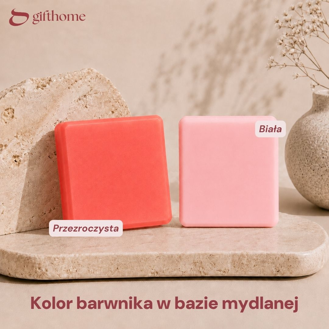 Barwnik do bazy mydlanej niemigrujący RÓŻOWY 100g