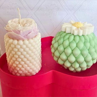 Wosk sojowy ekologiczny do produkcji świec zalewanych POLSKI Original ABI 157 – 1 kg 