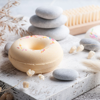 PRASA forma do robienia kul kąpielowych - okrągły DONUT do kąpieli DIY