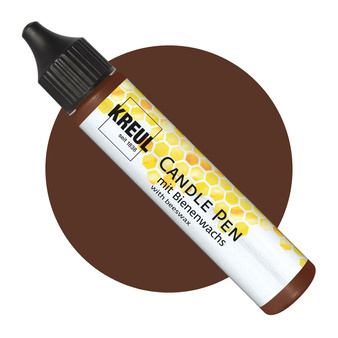Pisak do świec Kreul BRĄZOWY malowanie wosku świec mydła