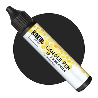 Pisak do świec Kreul CZARNY malowanie wosku świec mydła