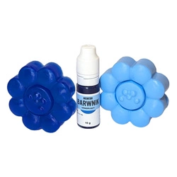 Barwnik do bazy mydlanej niemigrujący niebieski 100g