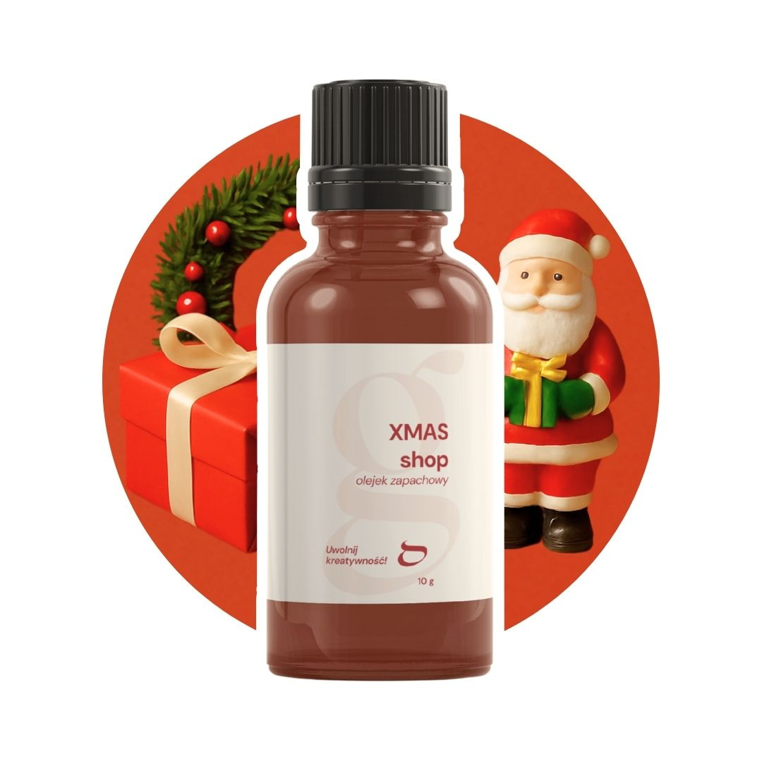 Olejek zapachowy XMAS SHOP do świec mydła kul kąpielowych