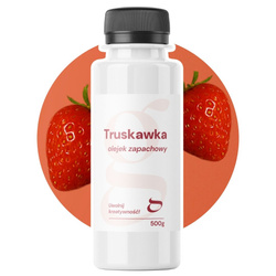 Olejek zapachowy TRUSKAWKA do świec i mydła 500g