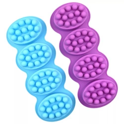 Foremki do mydeł glicerynowych 4 szt masaż GH-FS18