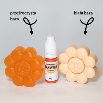 Barwnik do bazy mydlanej niemigrujący pomarańczowy 100g