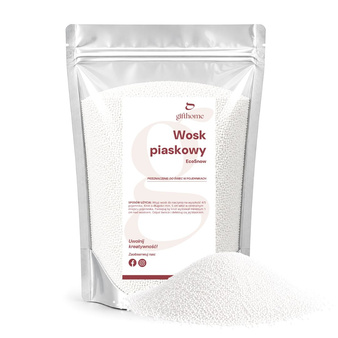Wosk roślinny do robienia świec sypanych wosk perłowy EcoSnow Powdered 4,5kg