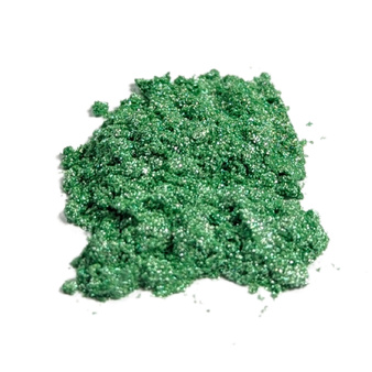 Mika perłowa ZIELONA naturalny pigment 100g do barwienia mydła wosku kul kąpielowych