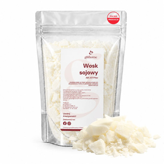 Wosk sojowy do produkcji świec PILLAR wolnostojących POLSKI WOSK naturalny Original ABI 357 – 25 kg