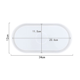 DUŻY zestaw do robienia trzech TACEK Z GIPSU polimerowego na PREZENT