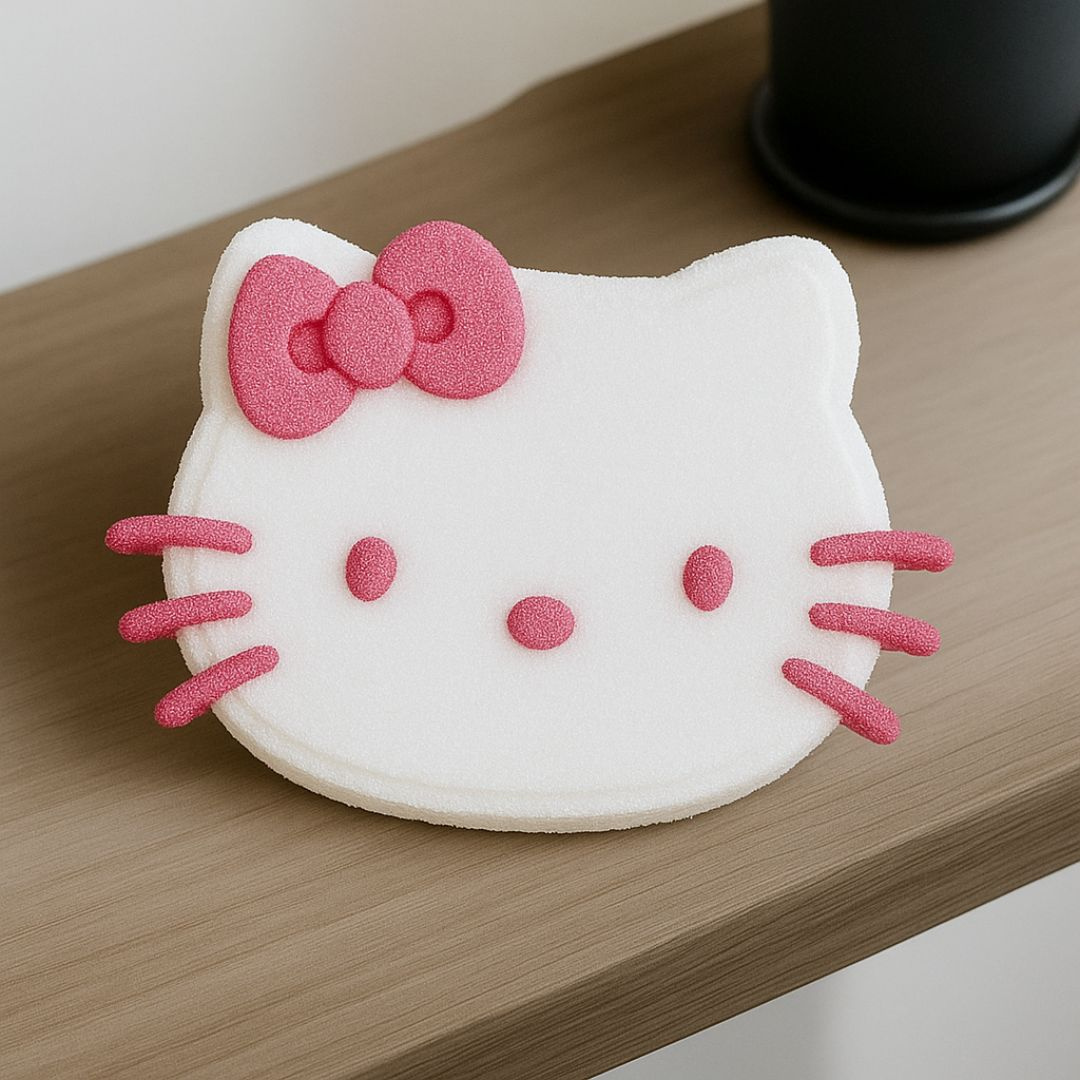 PRASA forma do robienia kul kąpielowych - KITTY DIY kot kotek dla dzieci i miłośników kotów DIY