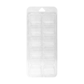Duży pojemnik na woski zapachowe do kominka forma CLAMSHELL 12 GNIAZD 1szt.