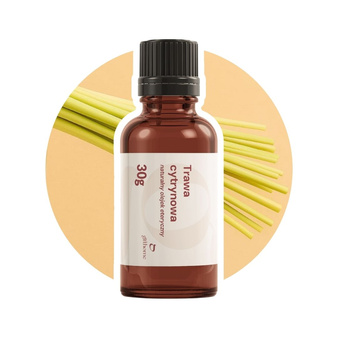 Naturalny olejek eteryczny z Trawy Cytrynowej 30g