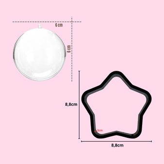 Zestaw świąteczny do robienia kul musujących do kąpieli na prezent 35w1 DIY