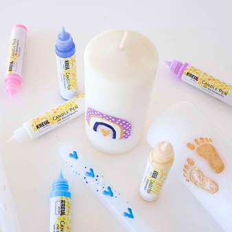 Pisaki farby do świec mydła Kreul zestaw 6 kolorów Hello Baby