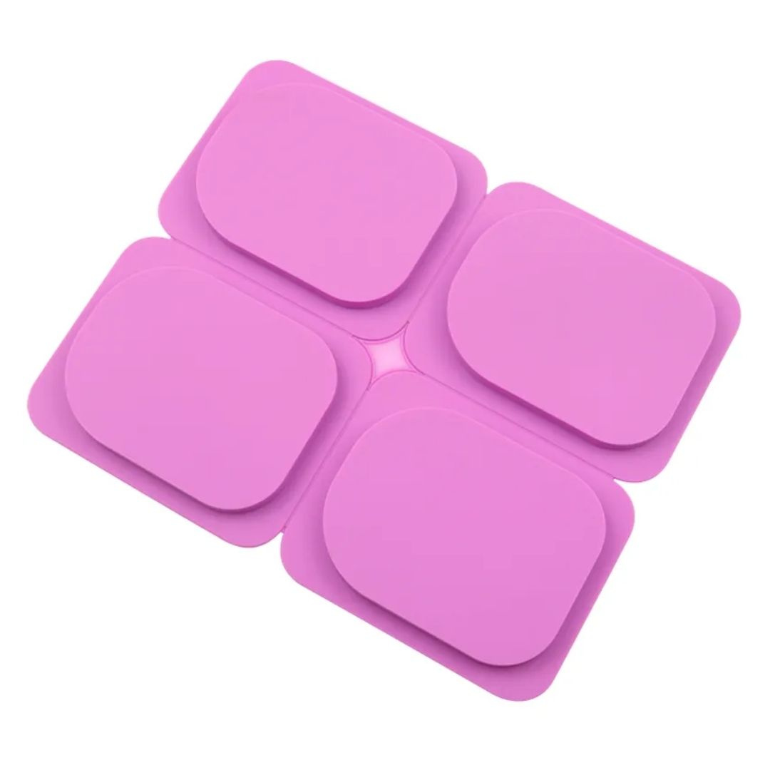 Silikonowa forma do tabliczek woskowych zawieszek NATURAL 4 szt. GH-FS84