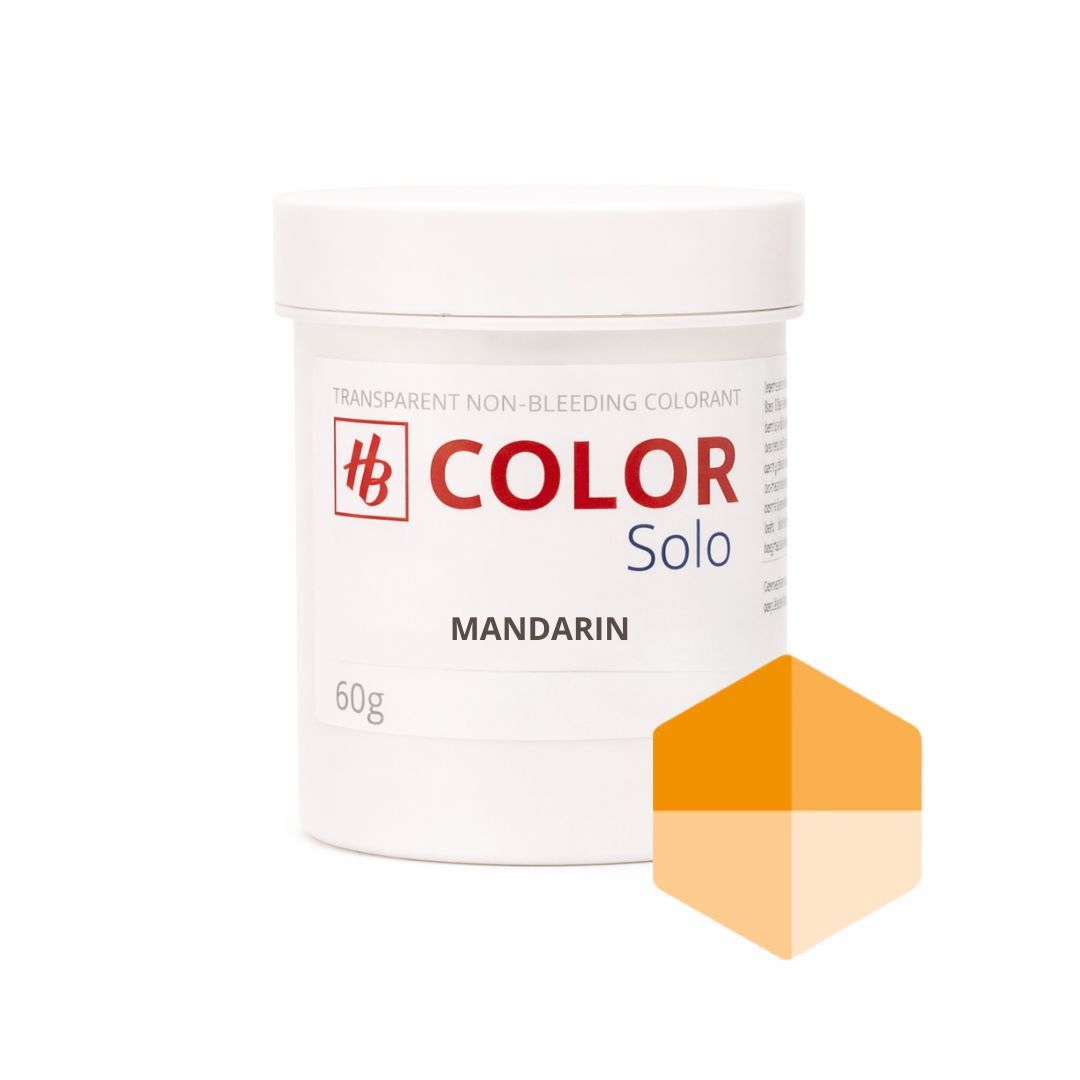 Barwnik w paście do bazy mydlanej niemigrujący HB COLOR Solo Mandarin 60g