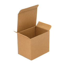 Pudełko kraft 115x85x100mm kartonik do pakowania świec mydełek kul kąpielowych