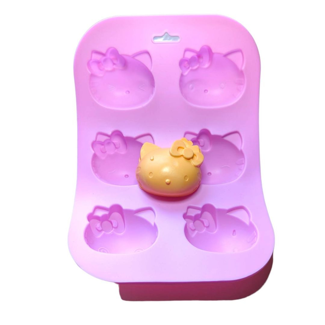 Foremki do mydeł glicerynowych 6 szt hello kitty GH-FS28