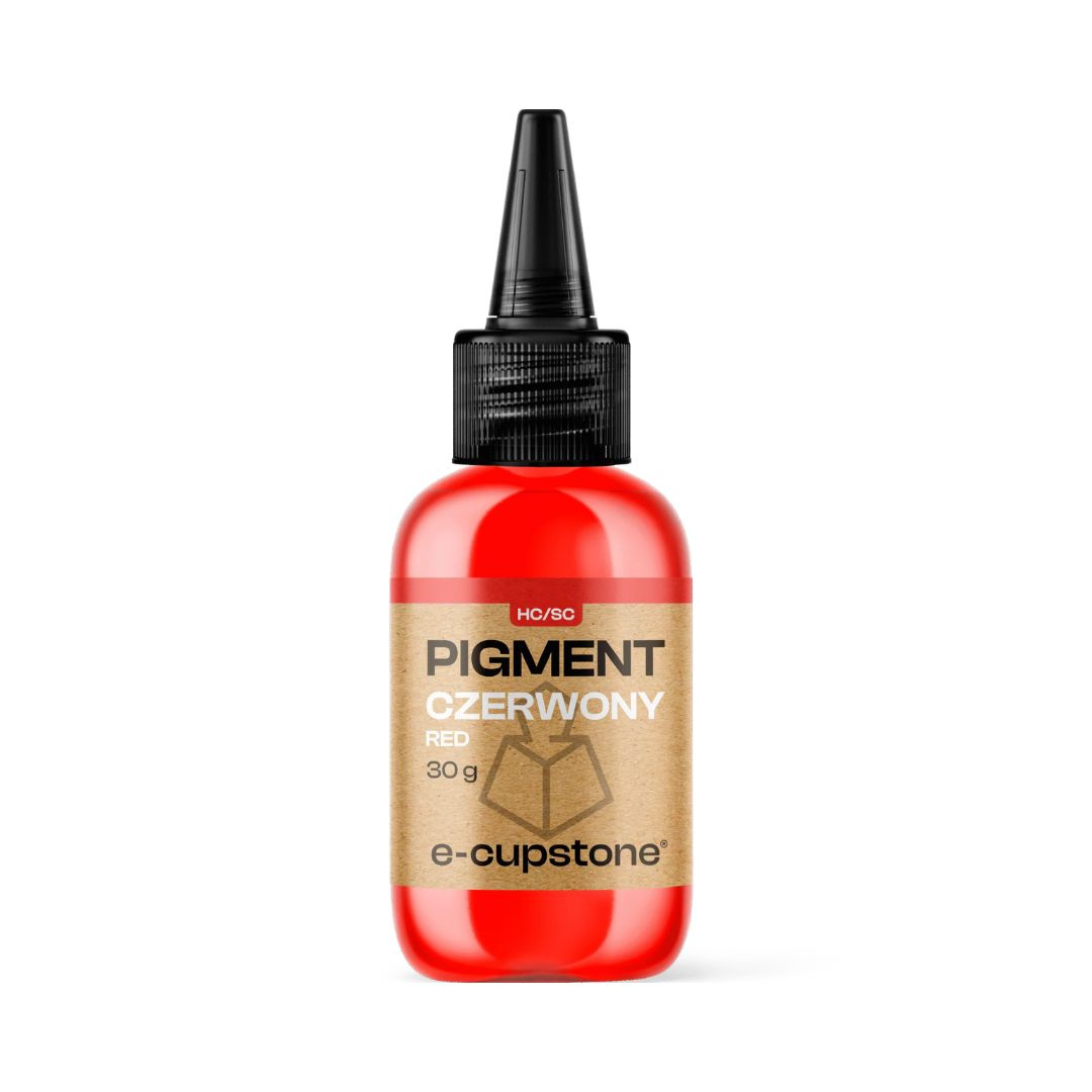 Barwnik w płynie do gipsu polimerowego CZERWONY pigment 30g