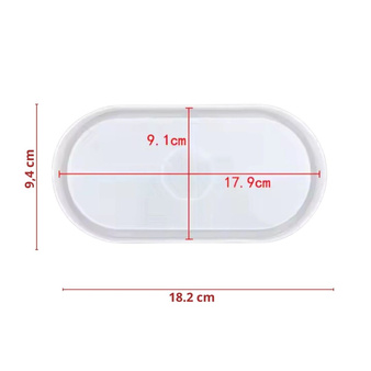 DUŻY zestaw do robienia trzech TACEK Z GIPSU polimerowego na PREZENT