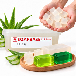 Baza mydlana glicerynowa z aloesem, aloesowa 1 kg ALOE