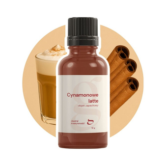Olejek zapachowy CYNAMONOWE LATTE do świec i mydła 