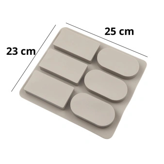 Zestaw do robienia tabliczek woskowych ZAWIESZKI ZAPACHOWE dwa kształty dla początkujących DIY 